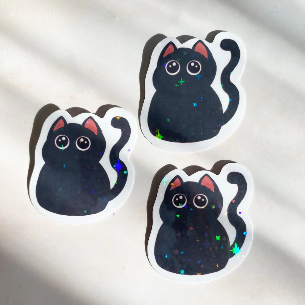 Purfect Black Cat Sticker
